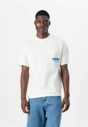 BOXY TEE - Print T-shirt - off white