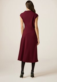 Oltre MIDI CON CASTONI - Vestido de cóctel - bordeaux