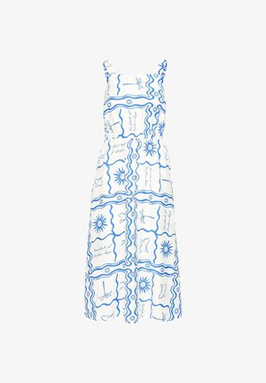 ICHI, IHFIRISA DR - Dnevna haljina - blue tile print