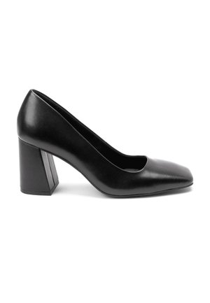 FOREVER COMFORT WITH MOTIONFLEX SQUARE TOE BLOCK HEEL STANDARD - Klassieke pumps - black