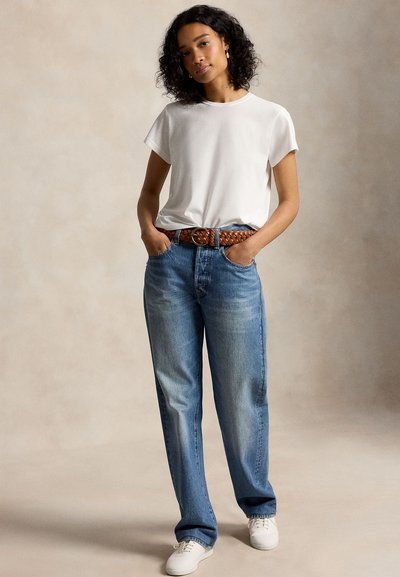 Polo Ralph Lauren CLASSIC SHRUNKEN FIT JERSEY TEE - T-shirt basic - white