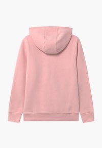 Felpa rosa con design a pannelli, morbido al tatto, cappuccio con cordino e polsini e fondo a costine, progettata per un look casual.