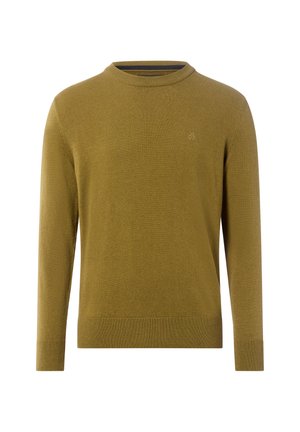 Strickpullover - oliv