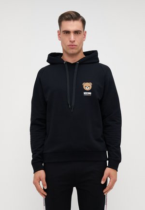 CARRY OVER NEW BEAR HOODIE - Gornji dio pidžame - black