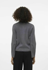 Vero Moda VMHANNA  - Kardiganas - dark grey melange
