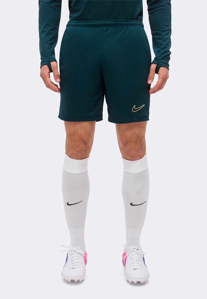 Nike ACD25 SHORT - Pantalón corto de deporte - midnight spruce/midnight spruce/elemental gold-coloured/metallic gold-coloured