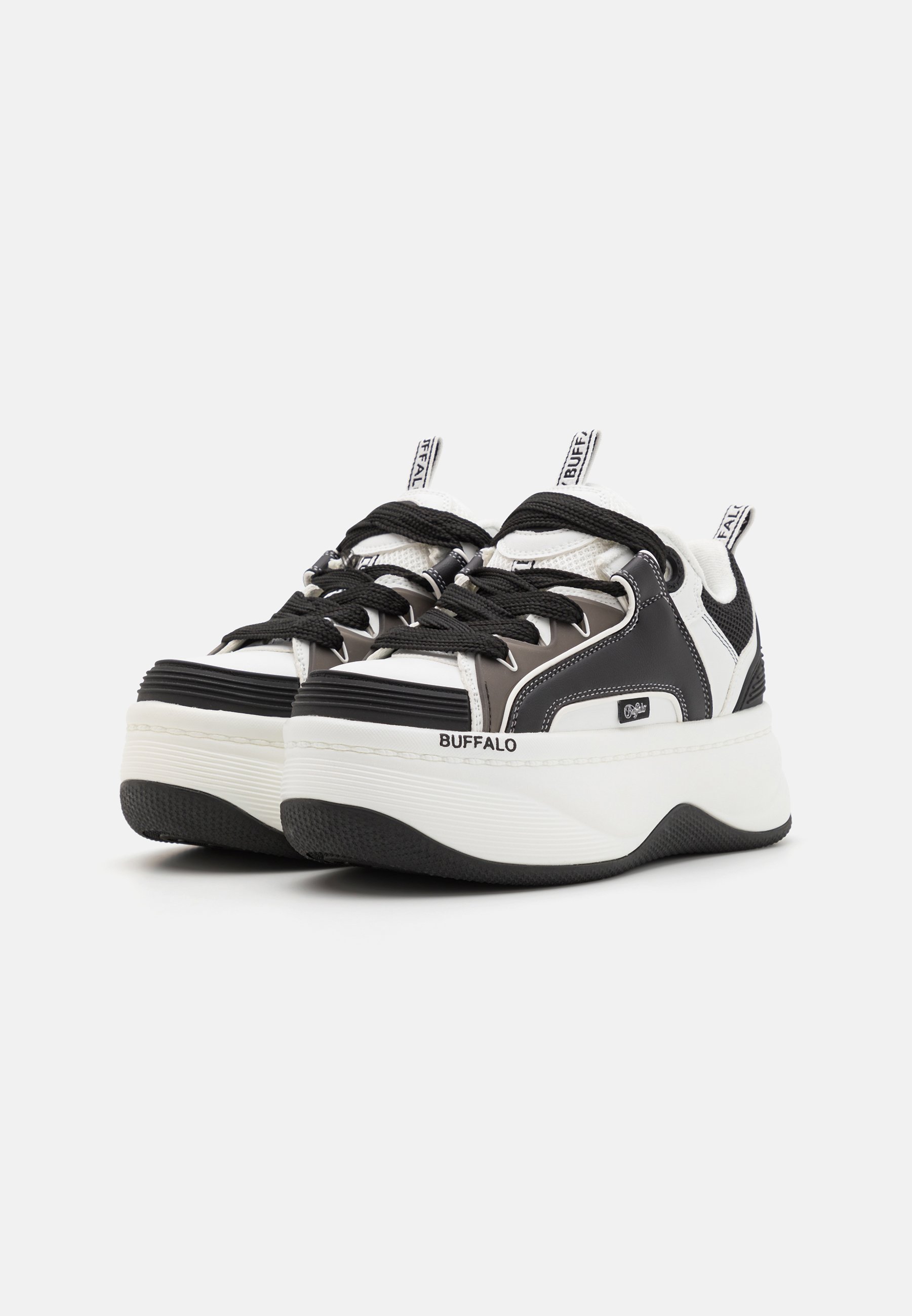 Buffalo ORCUS - Sneakers low - black/white/negru - Zalando.ro Buffalo ORCUS - Sneakers low - black/white/negru - Zalando.ro