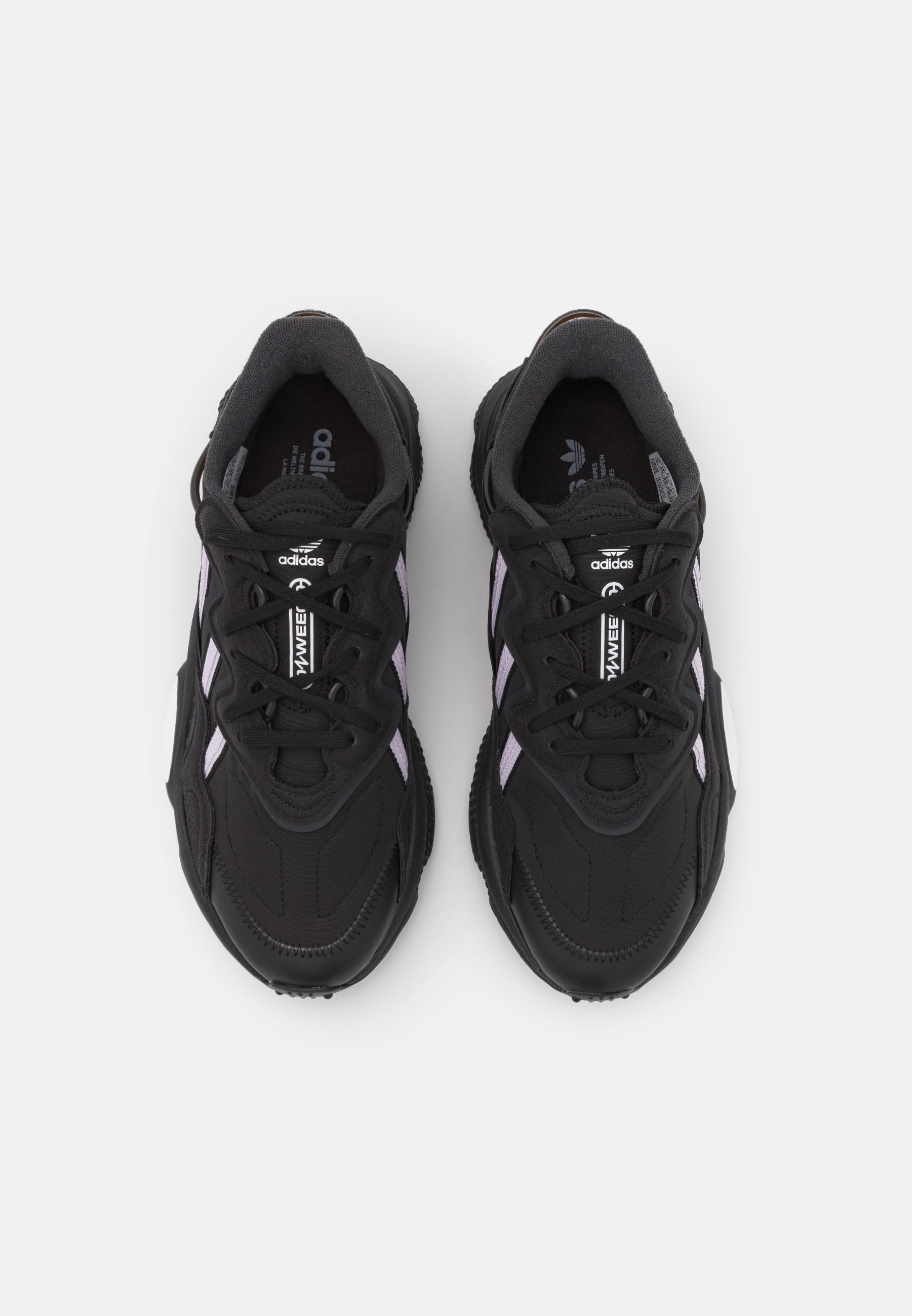 adidas Originals OZWEEGO - Zapatillas - core black/purple tint/footwear  white/negro - Zalando.es