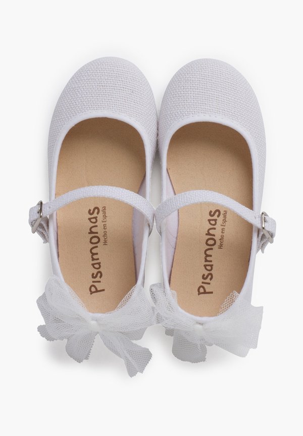 MERCEDITAS CEREMONIA – Riemchenballerina – blanco