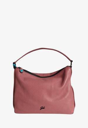 Chicca Borse - Borsa A Spalla In Pelle Di Mucca Made In Italy, Dimensioni Circa 33x35x15 Cm