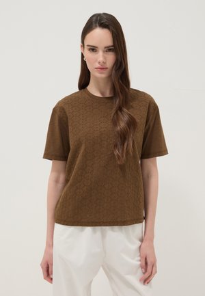 OVS, T-shirt imprimé - brown