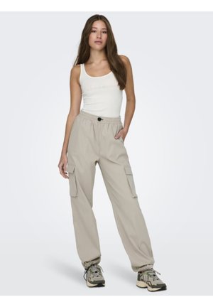 ONLCASHI PANT - Pantalones cargo - chateau gray