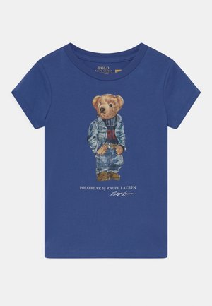 T-shirt con stampa - blue