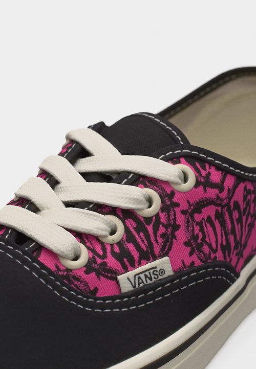 Vans AUTHENTIC - Trainers - b9p - black/pink — foto 7