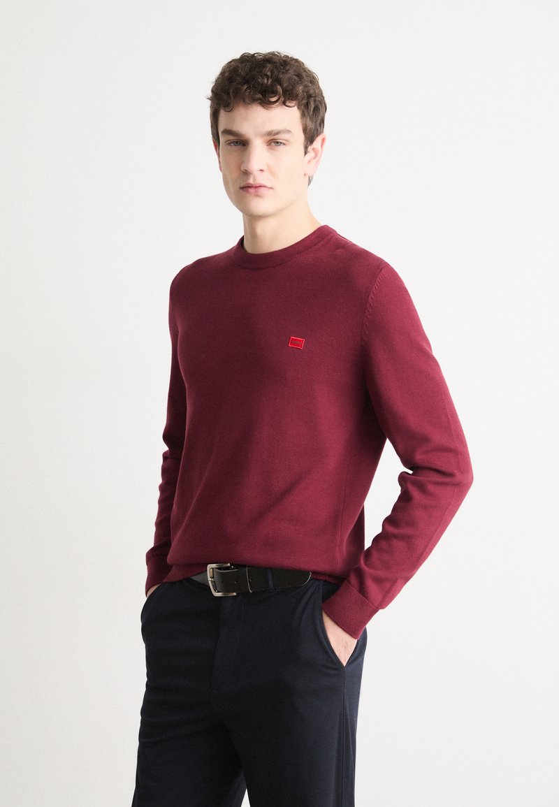 HUGO SAN CASSIUS - Maglione - dark pink