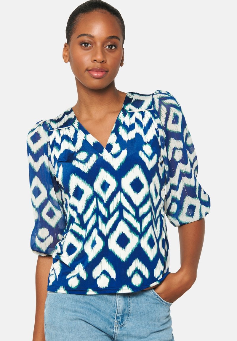 LolaLiza WITH BIMAT - Blouse - navy basic/dark blue - Zalando.ie