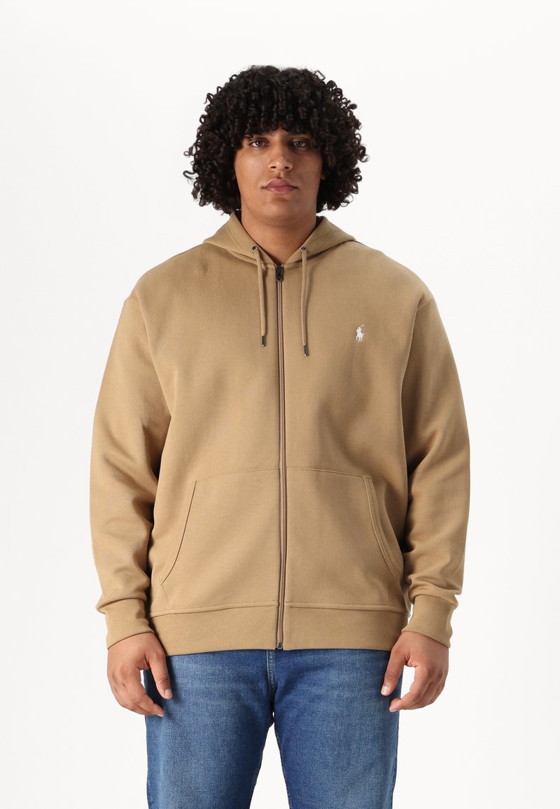 Polo Ralph Lauren Big & Tall DOUBLE-KNIT FULL-ZIP HOODIE - Mikina so zipsom - new bronze