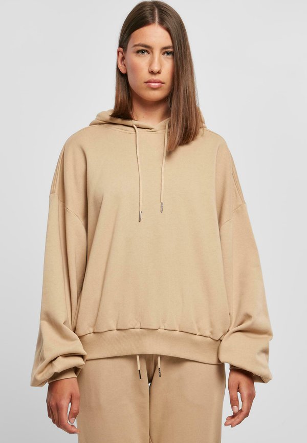 OVERSIZED - Kapuzenpullover - unionbeige