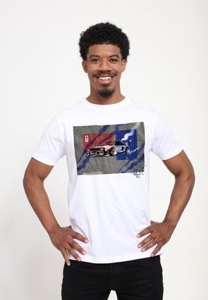 Print T-shirt - white