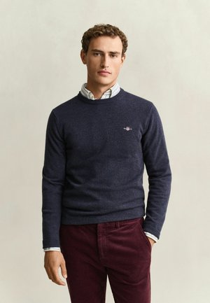 GANT, Strickpullover - dark navy melange