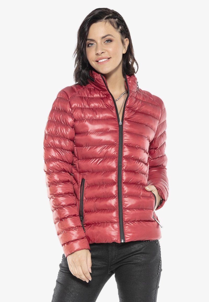 Cipo & Baxx Winterjacke - burgundy