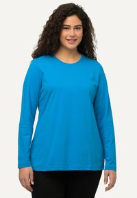 Ulla Popken COL ROND - Langarmshirt - turquoise