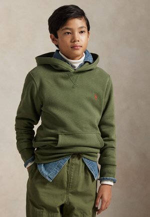 FLEECE HOODIE UNISEX - Hoodie - mint olive