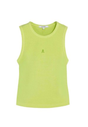 Scalpers, SCALPERS TANK SKULL TEE - Top - lime