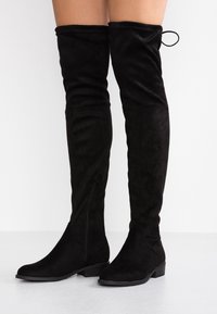 New Look Stivali sopra il ginocchio - black