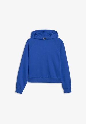 4F, 4F BLUZA DRESOWA NIEROZPINANA Z KAPTUREM DAMSKA - Kapuzenpullover - blue