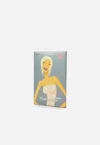 Boxed set of body adhesive patches featuring a minimalist design. Front illustration shows a smiling figure in light colors with floral accents.