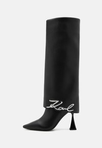 DEBUT II FOLD DOWN BOOT - Aukštakulniai batai - black
