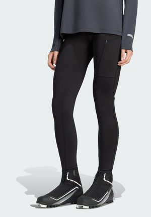 adidas Terrex, TERREX XPERIOR BRUSHED TIGHTS - Skibroek - black