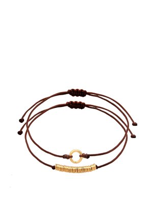 Elli 2 PACK KNOTTED - Pulsera - braun