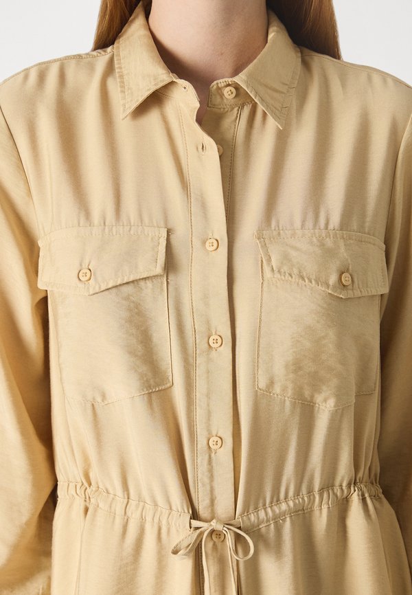 Shirt dress - beige3