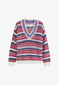 Sélectionné, blue red white stripe