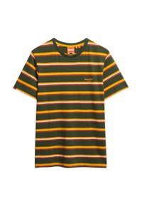 Unselected, army green s stripe