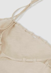 Reiss REGULAR FIT-ROXANNE DOUBLE-STRAP SLIP - Maxi šaty - neutral