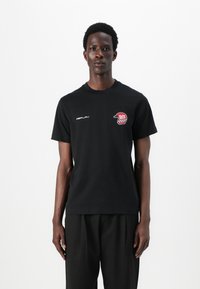 Replay SHORT SLEEVE GRAPHIC - Print T-shirt - black