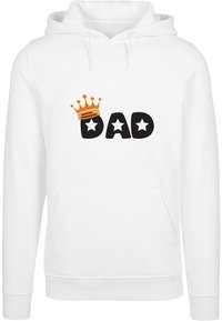 Merchcode FATHERS DAY-KING DAD - Hoodie - white