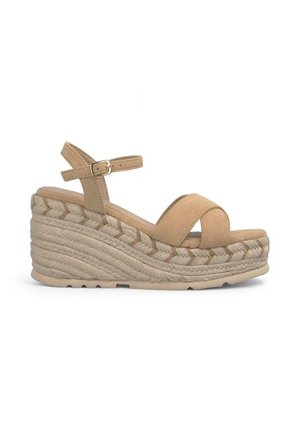 Sandalen met hoge hak - marrón