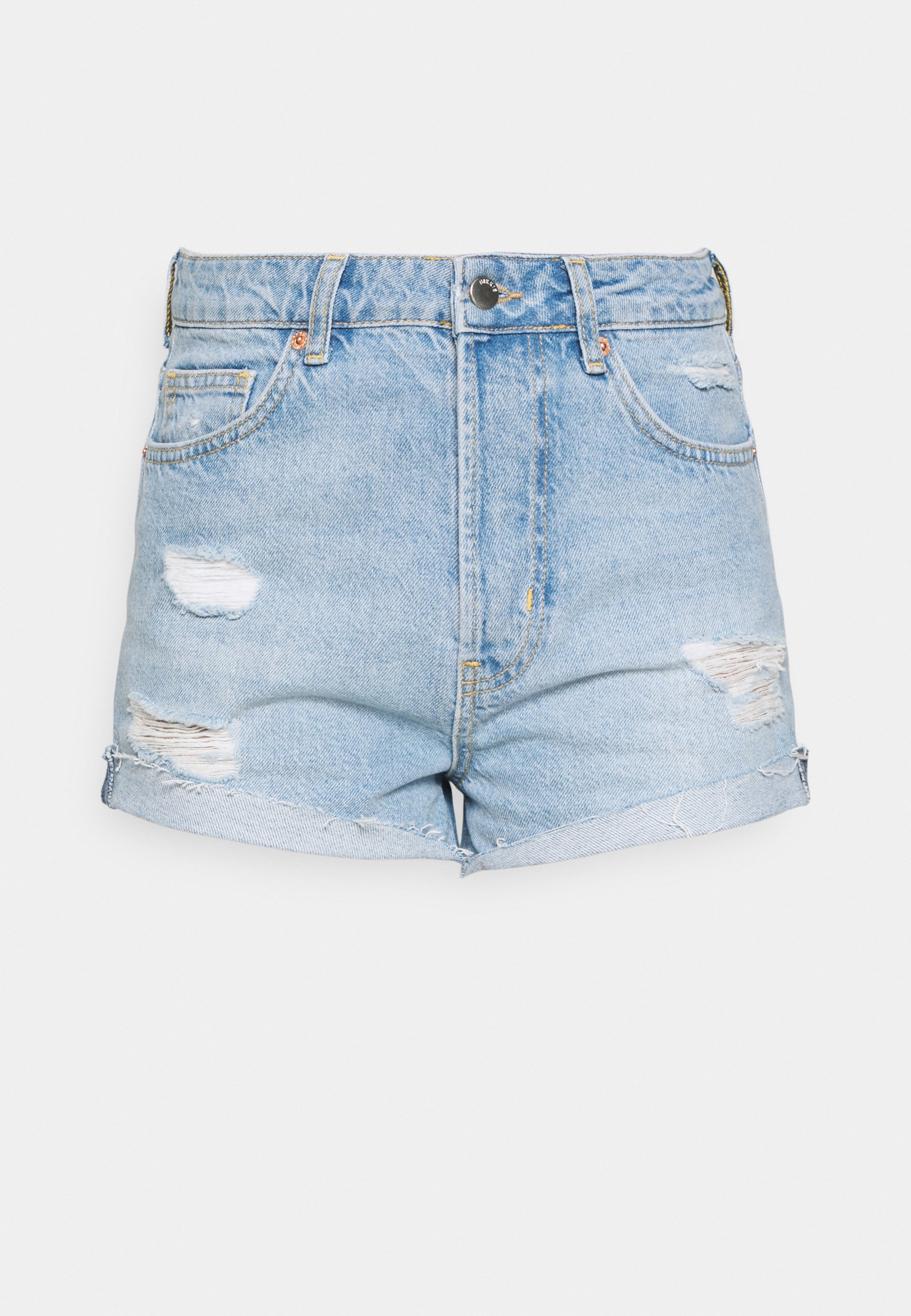 NIKKIE Denim shorts - light blue/light-blue denim - Zalando.ie