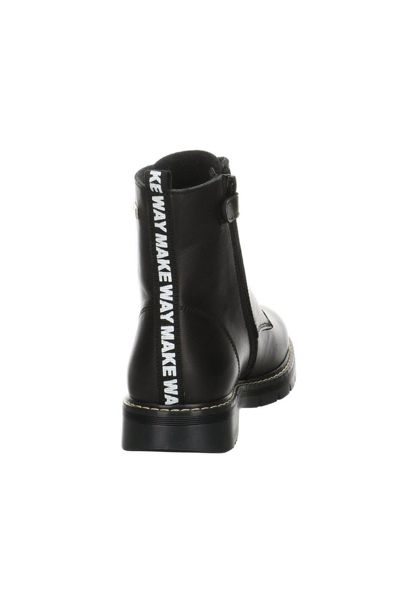 Kinder Booties | KIM KAY Schnürstiefelette nero/schwarz - CL58569 Kinder Booties | KIM KAY Schnürstiefelette nero/schwarz - CL58569