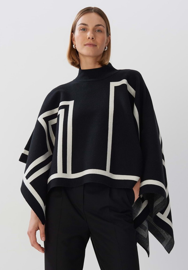 someday. BENUKI - Poncho - black