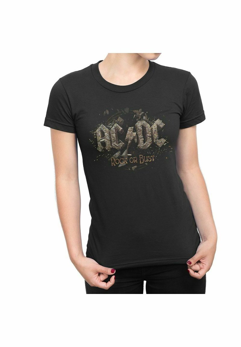 rockshirts AC/DC ROCK OR BUST - Print T-shirt - black - Zalando.de