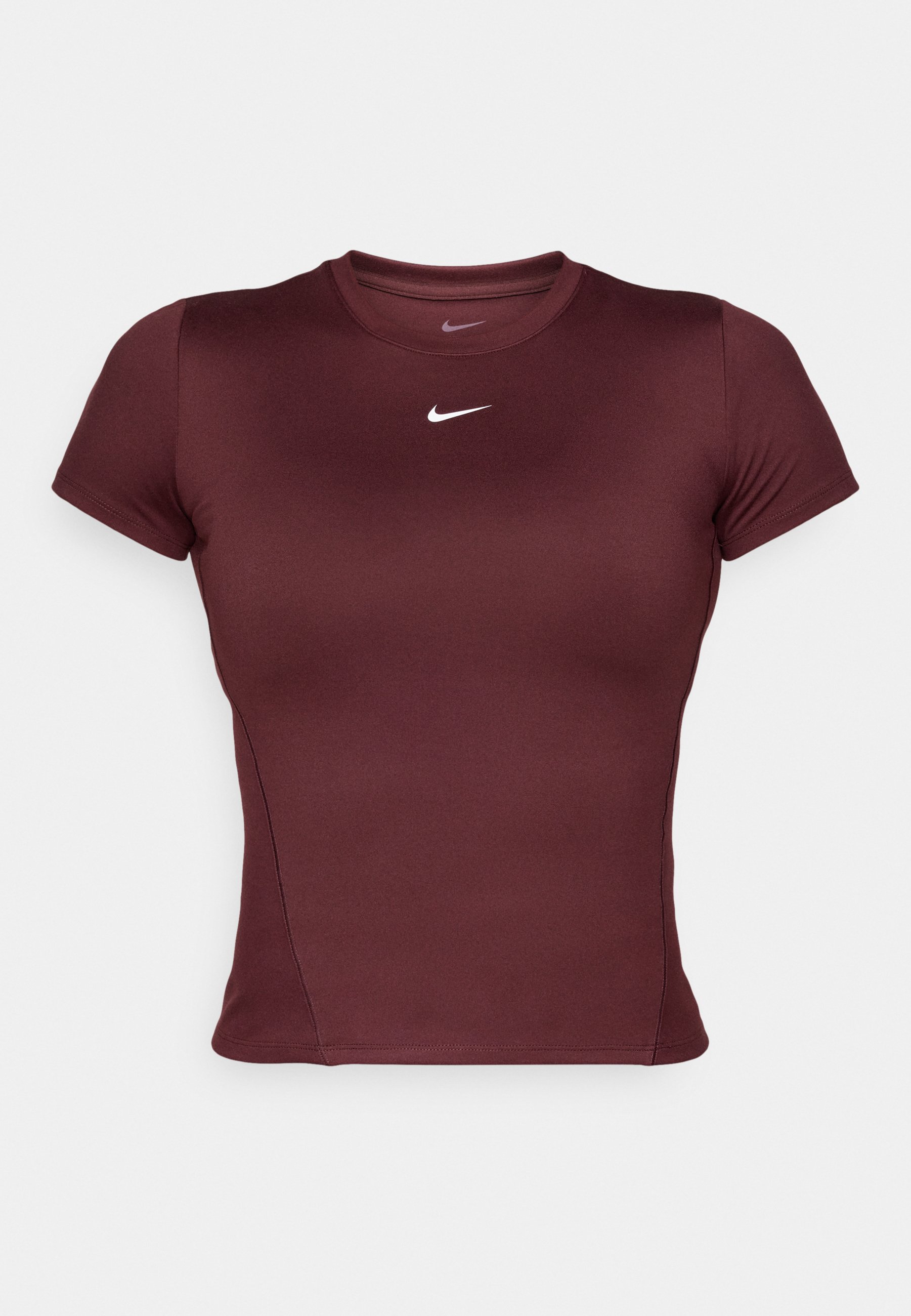 maroon and white nike shirt