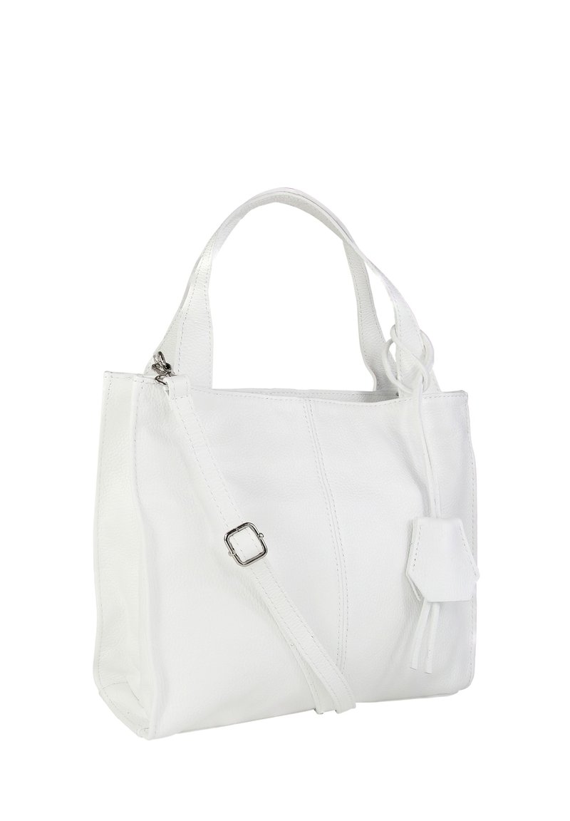 DrachenLeder TOSCANTO - Shopper - weiß