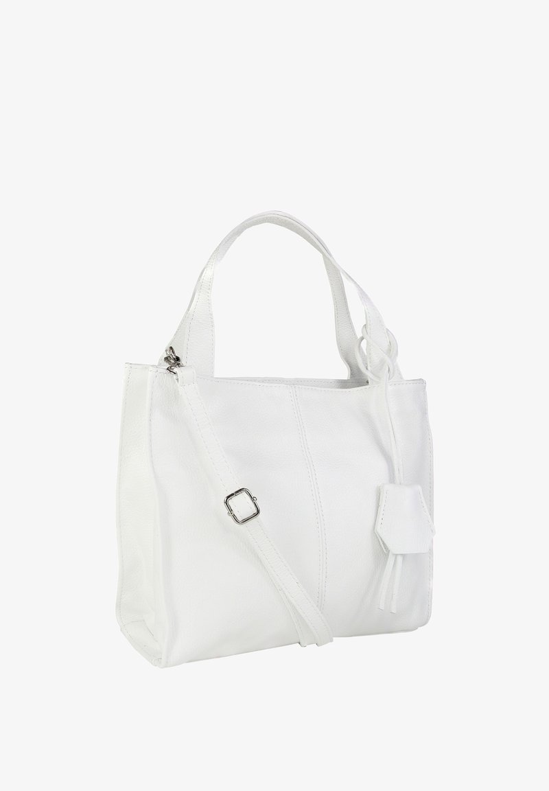 DrachenLeder TOSCANTO - Tote bag - weiß