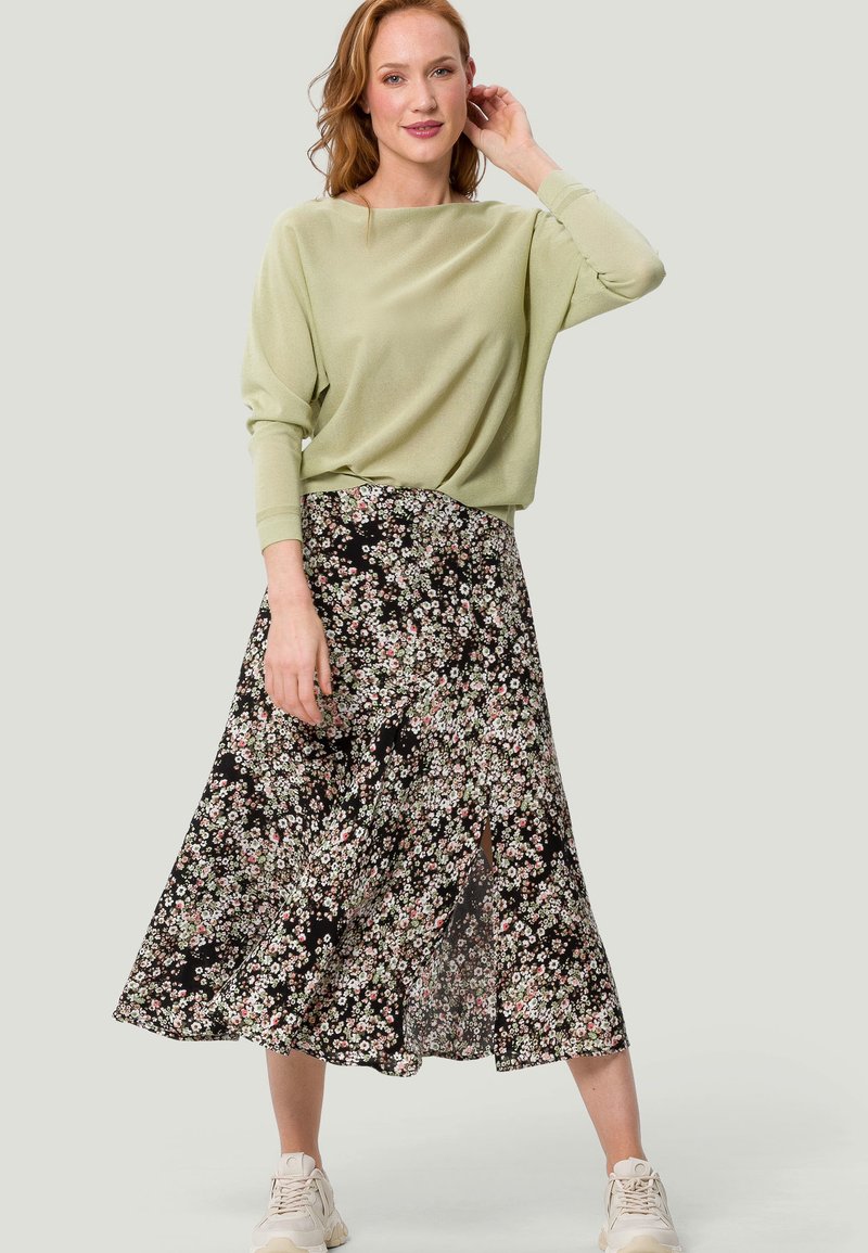 Damen Strickjacken | zero MIT FLEDERMAUSÄRMELN Strickpullover tarragon green/oliv - XH63300 Damen Strickjacken | zero MIT FLEDERMAUSÄRMELN Strickpullover tarragon green/oliv - XH63300