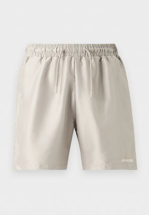 Pegador, LOGO SWIM - Șorturi de baie - warm taupe/cream